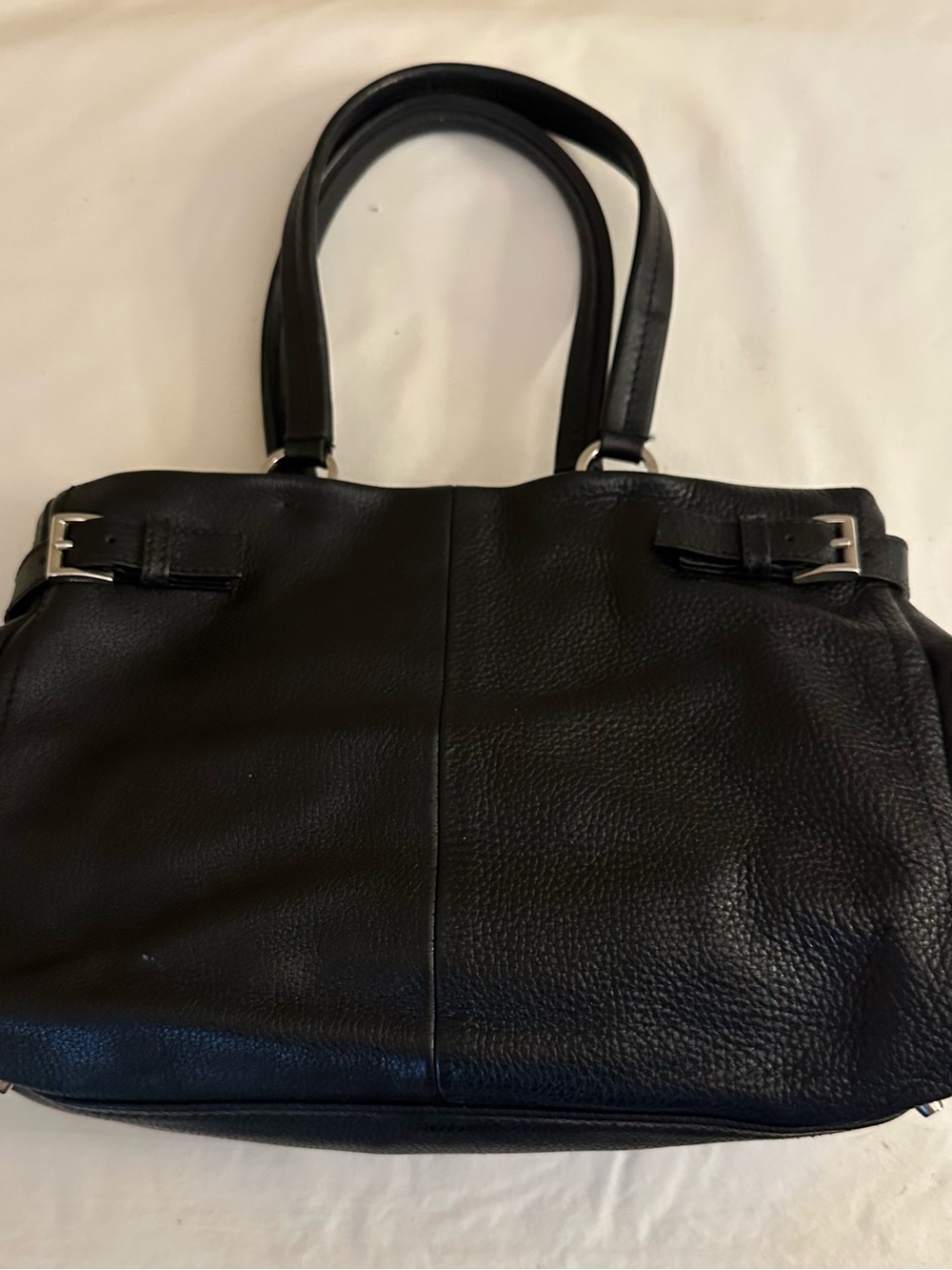 Prada Black Togo pebble Leather Tote/shoulder Bag - Classic Women's Handbag - Picture 7 of 11